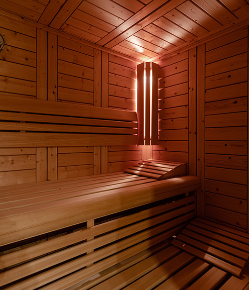 Le Bellevue 33 : Le sauna